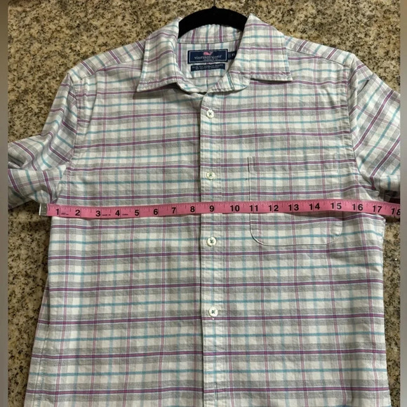 Vineyard Vines Men XS Slim Fit Murray LS Shirt - Picture 5 of 6